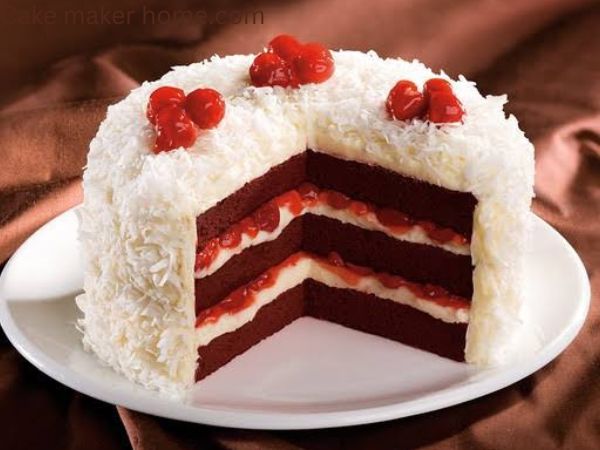 Red Velvet Cake With Cherries  || Decorating Cakes With Dried Fruit 