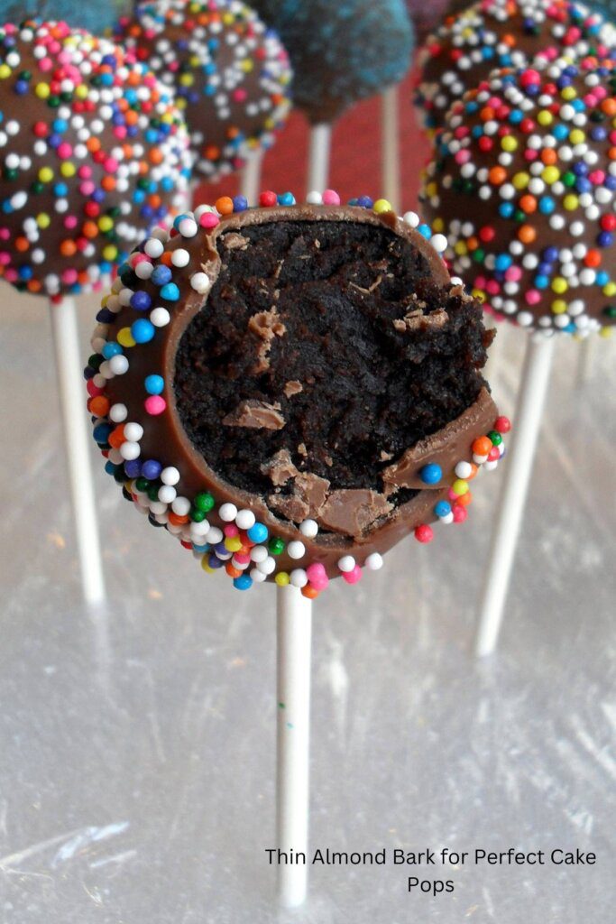 How to Thin Almond Bark for Perfect Cake Pops