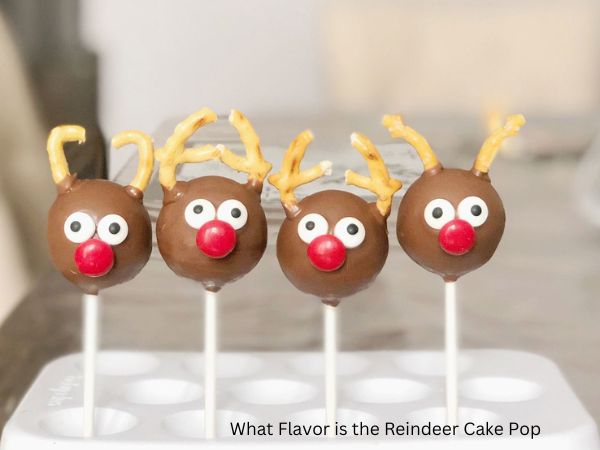 What Flavor is the Reindeer Cake Pop