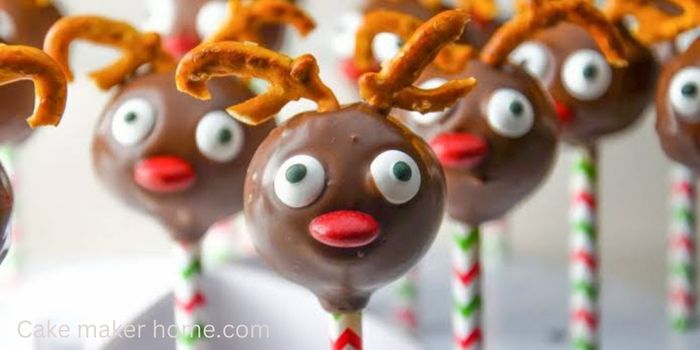 how to make reindeer cake pops