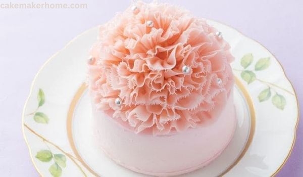 Carnation birthday cake|| flower birthday cake
