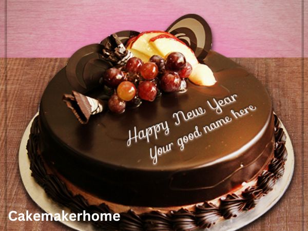  New Year's Chocolate Cake