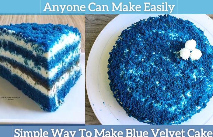 Duncan Hines Blue Velvet Cake Mix