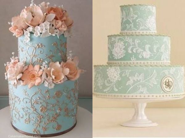 Special Fruit Cake Design || Lace Piping