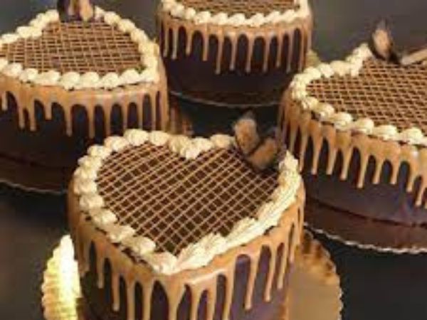 Peanut Butter Cup Heart Cake | Heart Cakes For Birthdays