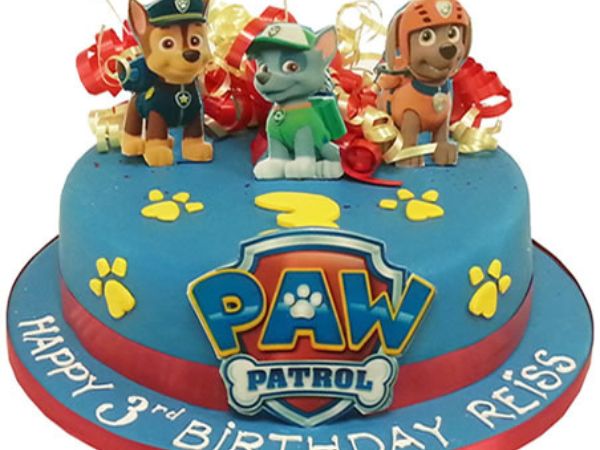 paw patrol cake