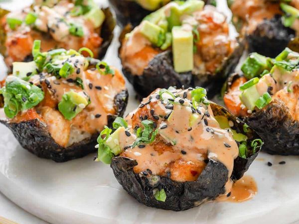 Spicy Salmon Rice Muffins Recipe