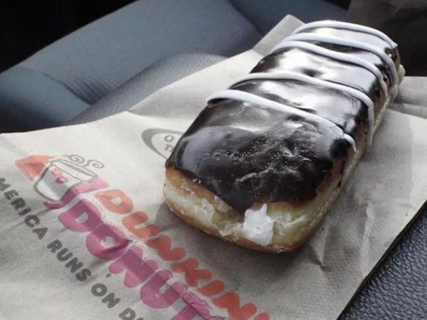 Vanilla Long John Dunkin Donuts